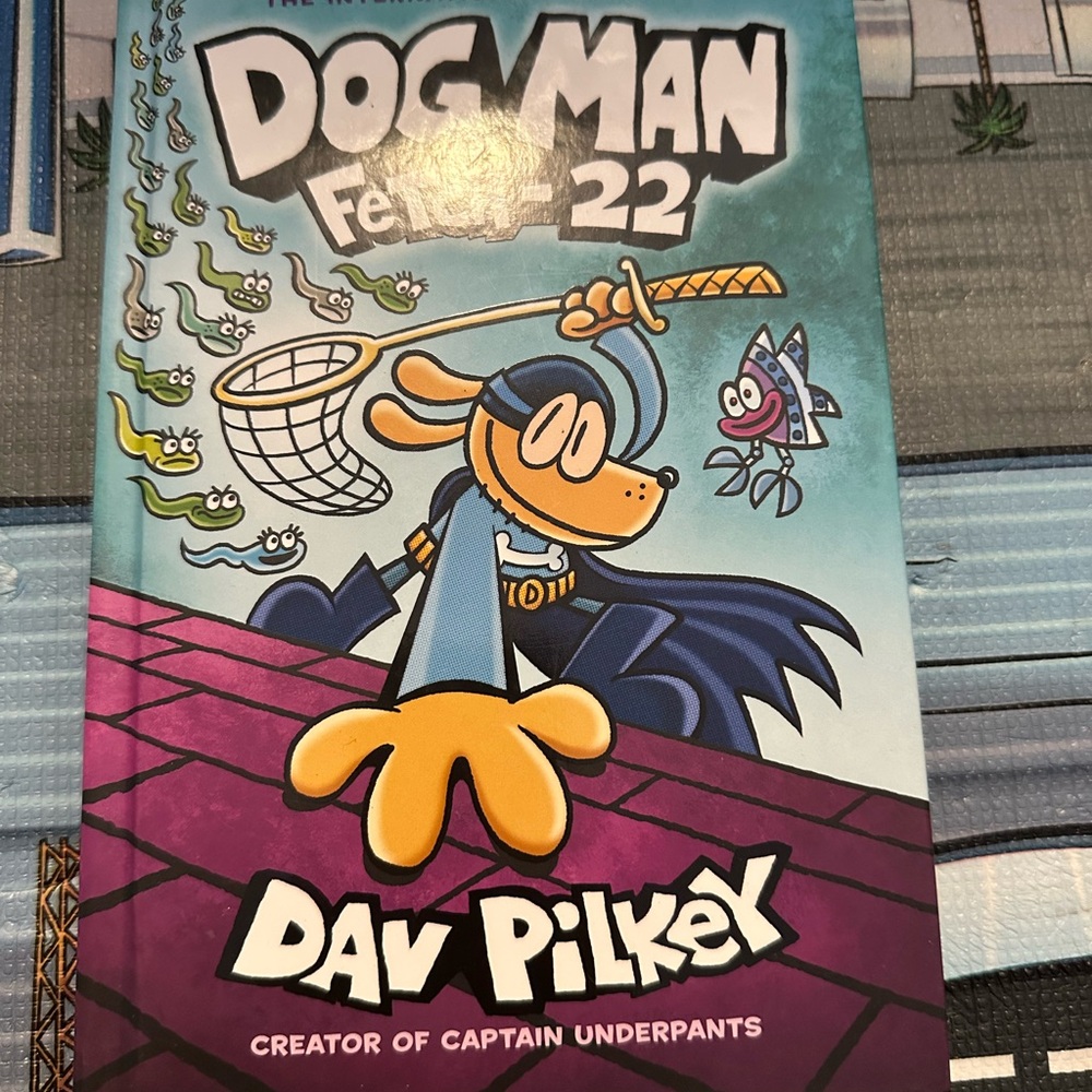 Dog man kids comic book new